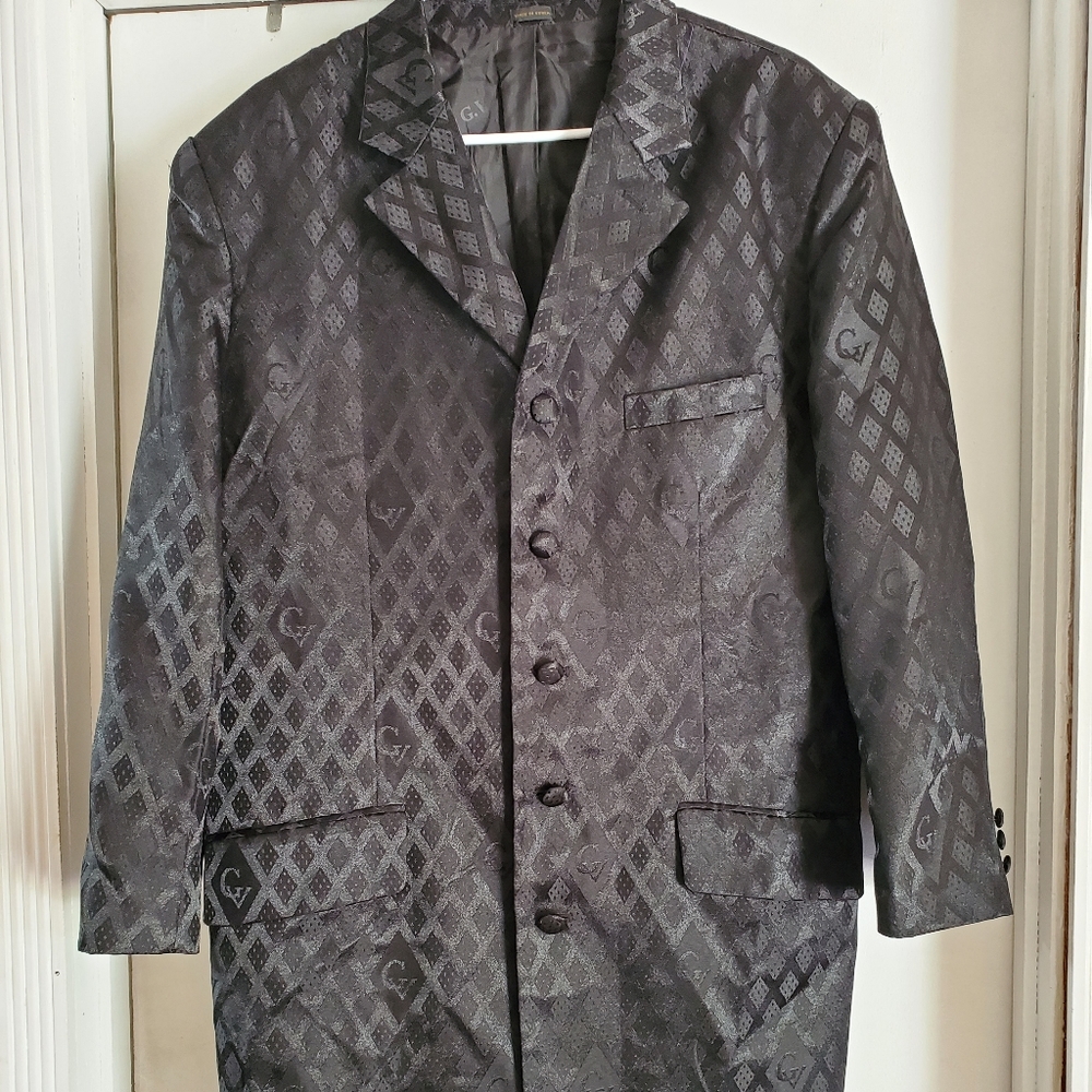 Gianni Vironi Men's Black Blazer